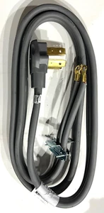 HDX 6 ft. 6/3 50 Amp 3-Prong Range Power Cord, Grey - Picture 1 of 2