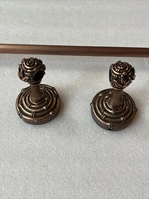 Toallero de bambú Vicenza Designs Palmaria, 30 pulgadas, cobre antiguo Foto 1 de 4