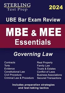 MBE & MEE Essentials: Governing Law for UBE Bar Exam Review - Imagen 1 de 1