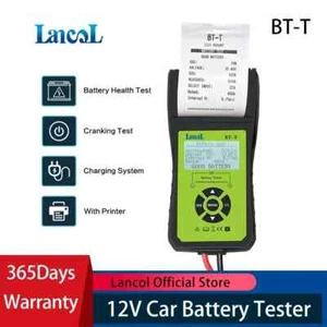 Auto Battery Diagnostic Tool Digital Battery Tester with Printer Fast Simple New - Picture 1 of 18