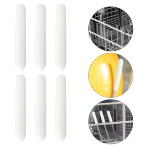 250 Pcs Dishwasher Protection Cap Rack Wheel Caps Replacement Prong Tine Cover - Picture 1 of 12