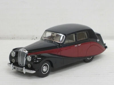 Daimler DB18 Hooper Empress 1951 in schwarz/dunkelrot, Matrix ohne Box 1:43  - Bild 1 von 4