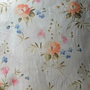 Confezione regalo auguri americani vintage Cottagecore delicata carta pieghevole piatta floreale - Foto 1 di 6