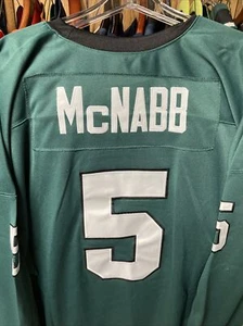 Mitchell & Ness Eagles Long Sleeve Throwbacks  Jersey Donovan McNabb Size 56 NWT - Picture 1 of 19