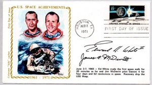 #1434 SPACE ACHIEVEMENT FDC, NASA GEMINI 4 ASTRONAUTS ED WHITE, JIM MCDIVITT - Picture 1 of 1