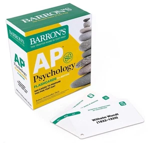 AP Psychology Flashcards, Fifth Edition: Up-to-Date Review: Sorting Rin - GOOD - Picture 1 of 1