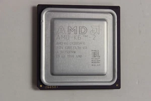 AMD AMD-K6-2/300AFR 300MHZ CPU PROCESSOR 2.2V CORE 3.3V I/O WITH WARRANTY - Picture 1 of 2