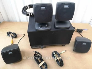 Altec Lansing ACS54 Surround System w/Subwoofer & Speakers - Picture 1 of 10