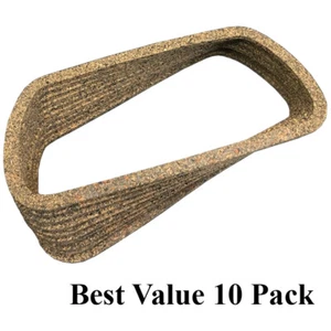 Vw Bug Stock Valve Cover Gaskets, Vw Air-cooled Engines 1600cc Up, 10 Pack - Picture 1 of 2