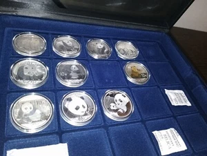 Lot oz Silver Panda China - Imagen 1 de 10