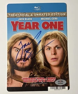 Jack Black “Year One” Signed Blu Ray DVD Card PSA/DNA - PSA Sticker Only AN24484 - Bild 1 von 9