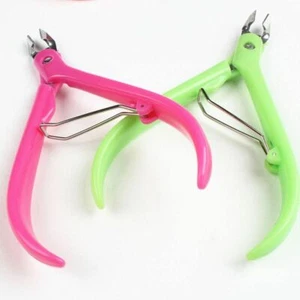Finger Plier Manicure Pedicure Tool Cuticle Nipper Cutter Scissors Nail Art - Picture 1 of 11