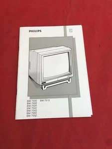 Philips BM 7500 series television instruction manual - Picture 1 of 3