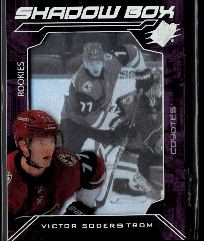 2020-21 SPx Shadow Box Victor Soderstrom RC #SB-15 - Image 1 of 2
