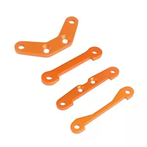 Aluminum Front Rear Hinge Pin Brace Set for 1/5 RC Car HPI Baja 5b ss 5sc - Picture 1 of 3