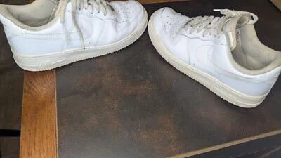 Tamanho 11 - Nike Air Force 1 Branco Baixo 2018 DD8959-100 Feminino Xadrez FOTOS! - Imagem 1 de 4