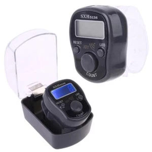 Hand Tally Counter Digital Display Mini LCD Electronic Finger Counter Mechanical - Picture 1 of 17