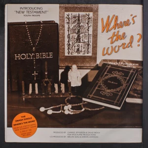 NEW TESTAMENT YOUTH TROOP: where's the word +2 Inner Light Records 12" Single He - Picture 1 of 4