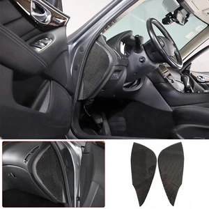 Carbon Fiber Dashboard Side Buffer Cushion Pad Trim For Infiniti Q50 2015-2022 - Bild 1 von 12