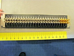 TROMPETER Model JSI-52 (Black),52 position Patch Panel with label trays<421> - Picture 1 of 10