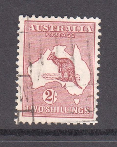 Australia 2/- Kangaroo Used C of A Watermark Type A - Bild 1 von 1
