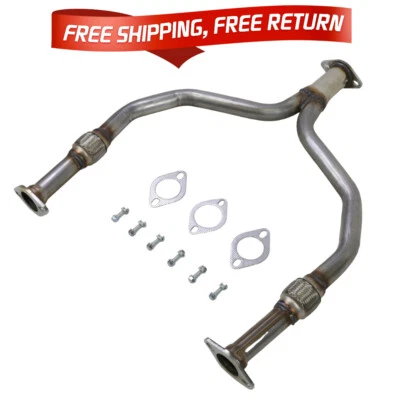 Fits 2009 2010 2011 2012 2013 Infiniti G37 Front Flex Y Pipe 3.7 AWD Sedans - Image 1 of 3