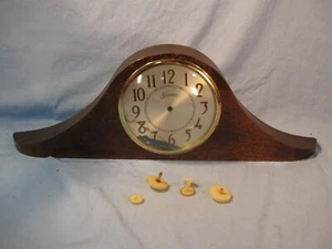 Vintage Sessions Electric Mantel Clock Parts Repair - Picture 1 of 15