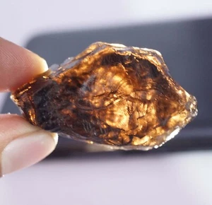 Natural 135.70 Ct Certified Natural Untreated Smoky Quartz Raw Rough Gemstone - Picture 1 of 3