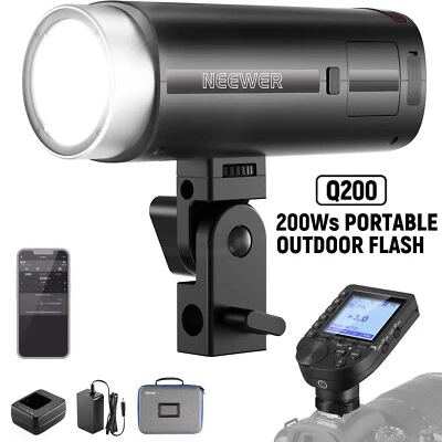 NEEWER Q200 200Ws 2.4G TTL HSS Flash Strobe Light Monolight for Canon Nikon Sony - Image 1 of 4