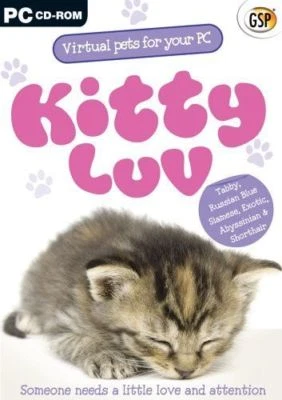 Kitty Luv (PC CD-ROM) Virtual pets for your PC. "Need little love & attention"** - Image 1 of 4