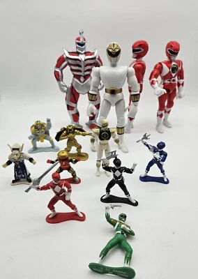 Экшн-фигурка Mighty Morphin Power Rangers 1990-е лот товаров из 13 коллекций Bandai - Изображение 1 из 4