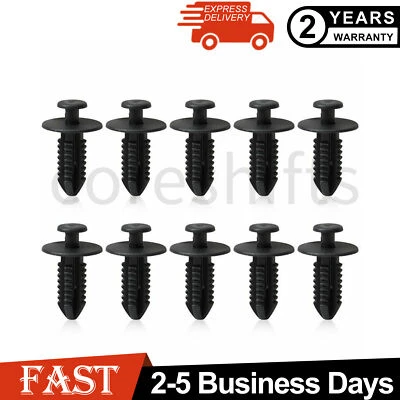 100 piezas para Mercedes Benz guardabarros forro sujetador remache retenedor clips 1249900492 Foto 1 de 4