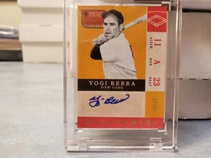 2014 Panini Americas Pastime ALL-PANINI AUTO YOGI BERRA 22/25 - Bild 1 von 3