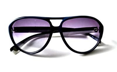 GAFAS DE SOL PAUL SMITH COCHRAN AZUL BLANCO OVALADAS AUTÉNTICAS JAPÓN BORDE COMPLETO 61-15-144 Foto 1 de 4