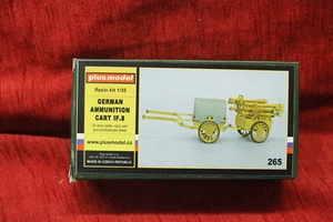 1:35 Modellbausatz PLUS MODEL 265 - German Ammunition Cart IF. 8 OVP - Bild 1 von 1