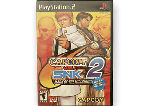 Capcom vs. SNK 2: Mark of the Millennium 2001 Sony PlayStation 2 PS2 Complete