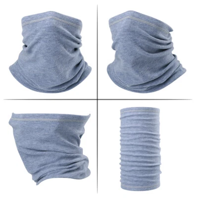 Máscara facial polaina cuello polar invierno bandana para clima frío esquí calentador bufanda Foto 1 de 4