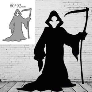 Modello stencil da taglio metallo di Halloween scrapbooking stampo artigianato goffratura - Foto 1 di 4
