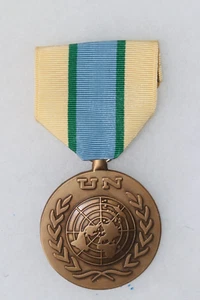 MEDALLA DE NACIONES UNIDAS EDICIÓN ORIGINAL DE ESTADOS UNIDOS PARA SOMALIA TAMAÑO COMPLETO UNOSOM - Imagen 1 de 3