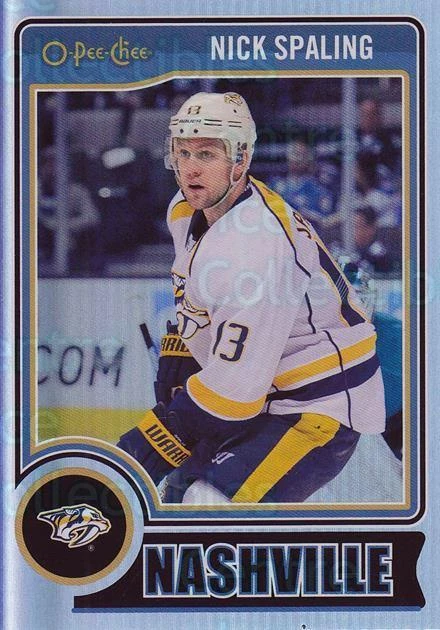 2014-15 O-Pee-Chee Rainbow Foil #184 Nick Spaling - Image 1 of 1