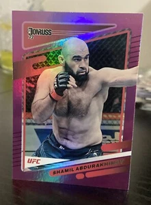 2022 Donruss UFC Shamil Abdurakhimov Press Proof Purple #168 - Picture 1 of 2
