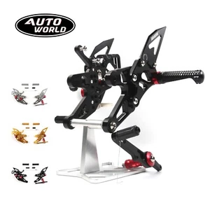 Adjustable Rearsets Racing Footrest For BMW S1000RR HP4 2015 - 2019 2016 2017 - Picture 1 of 6