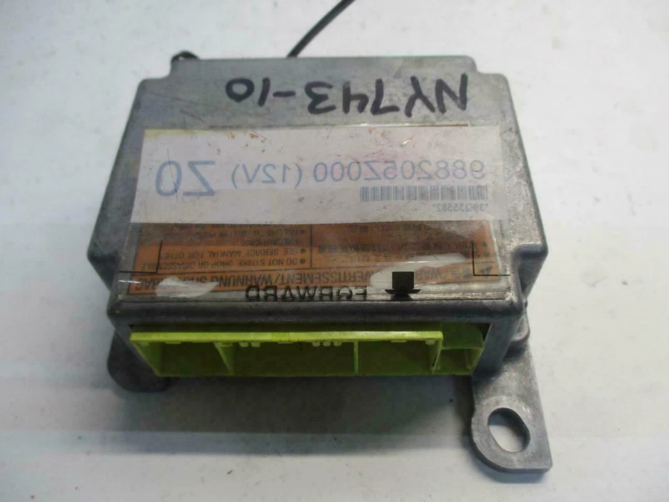 NY743-10 GARANTÍA OEM 2004 2005 NISSAN QUEST MÓDULO DE CONTROL DE BOLSA DE AIRE ¡con garantía! Foto 1 de 3