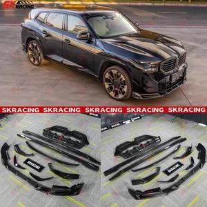 Kit de carrocería de alerón divisor de labios delantero trasero de fibra de carbono seco para BMW XM G09 2023-25 - Imagen 1 de 93
