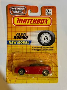 1990 Matchbox Alfa Romeo New Model #15 - Picture 1 of 2