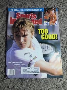 Sports Illustrated Magazine  March 27  1989 Steffi Graf Too Good - Picture 1 of 6