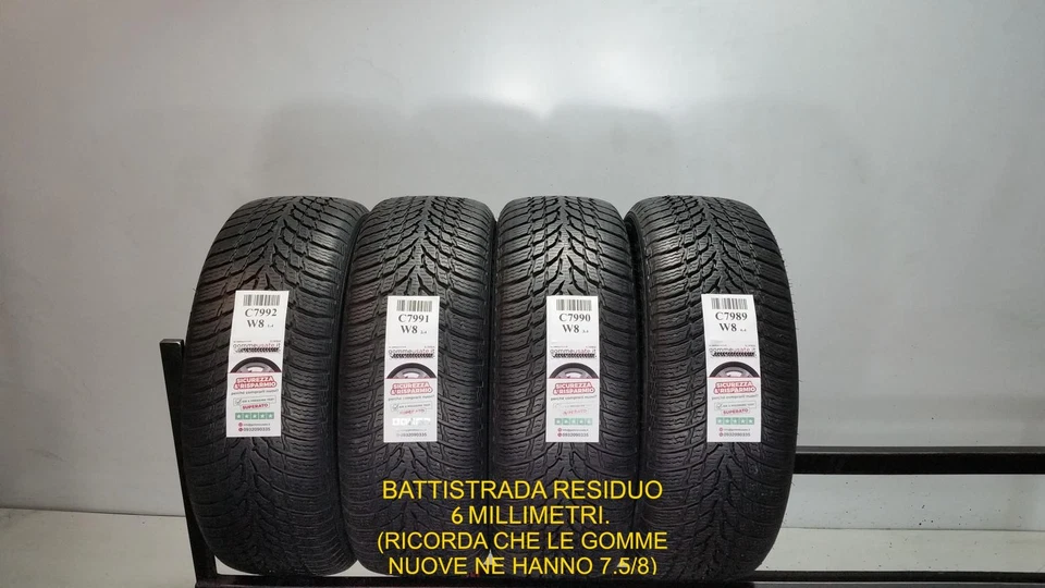 GOMME USATE  TERMICHE 205/55R16 91H NOKIAN WR SNOWPROOF PNEUMATICI C07992 - Bild 1 von 1