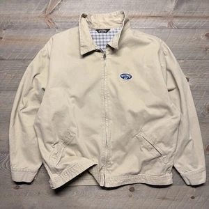 Vintage Billabong Zippy Jacket Mens XL Cotton Twill Full Zip Work Surf Beige USA - Picture 1 of 24