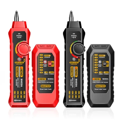 ANENG Network Line Finder RJ11/RJ45 LED Telephone/Electrician Line/DC Level Test - Image 1 of 4