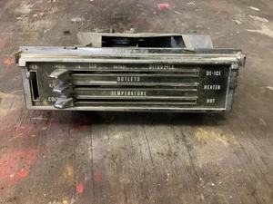 68 69 70 71 72 Chevrolet Pickup Truck C10 C20 Heater Dash Control Panel 2891208 - Picture 1 of 7